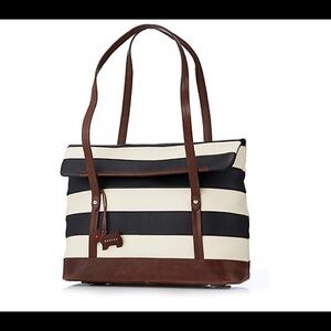 Radley London Babington Stripe Medium Shoulder Bag
